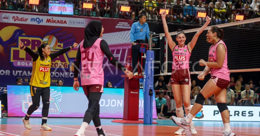 Gresik Phonska Kokoh di Puncak Proliga 2026 Usai Menang Telak