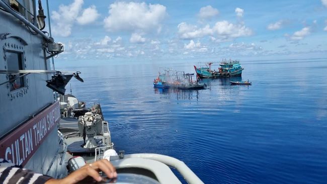 Ketegasan Strategis Bakamla Pertahankan Kedaulatan Laut Natuna Utara
