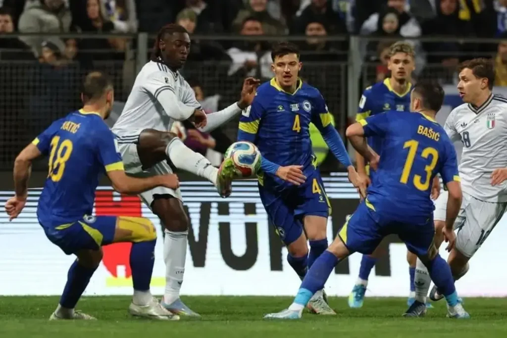 Bosnia vs Italia : Italia tidak lolos pildun lagi