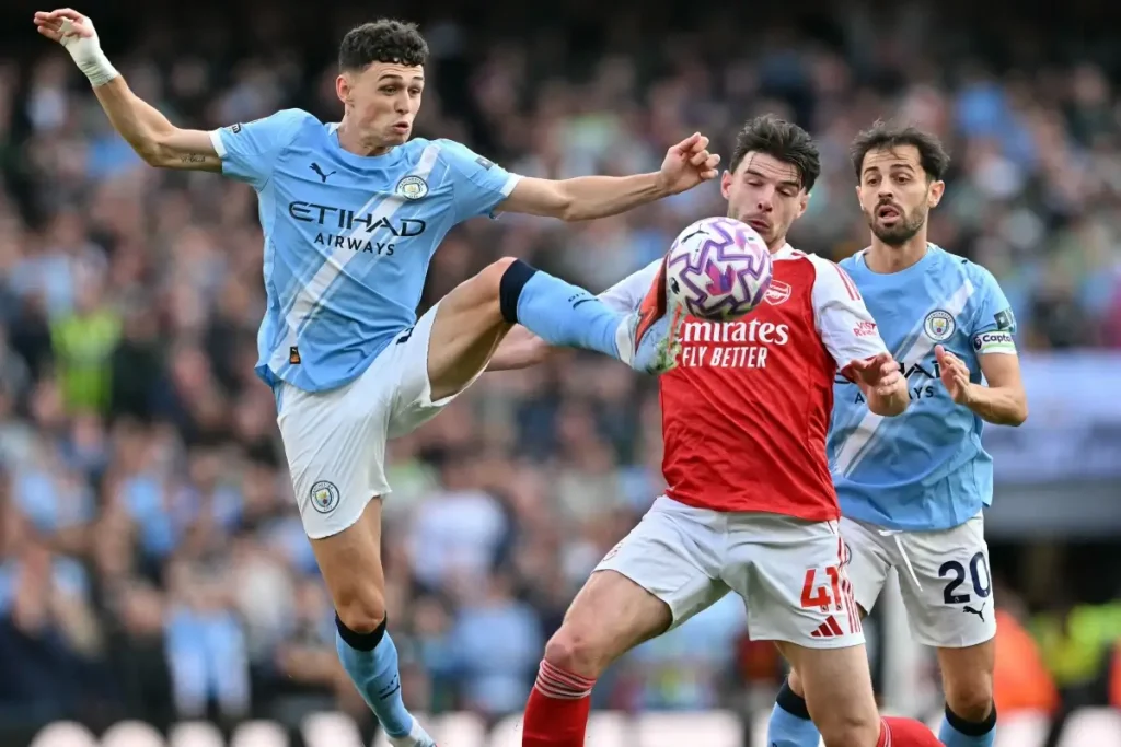 Cedera Pemain Arsenal vs city