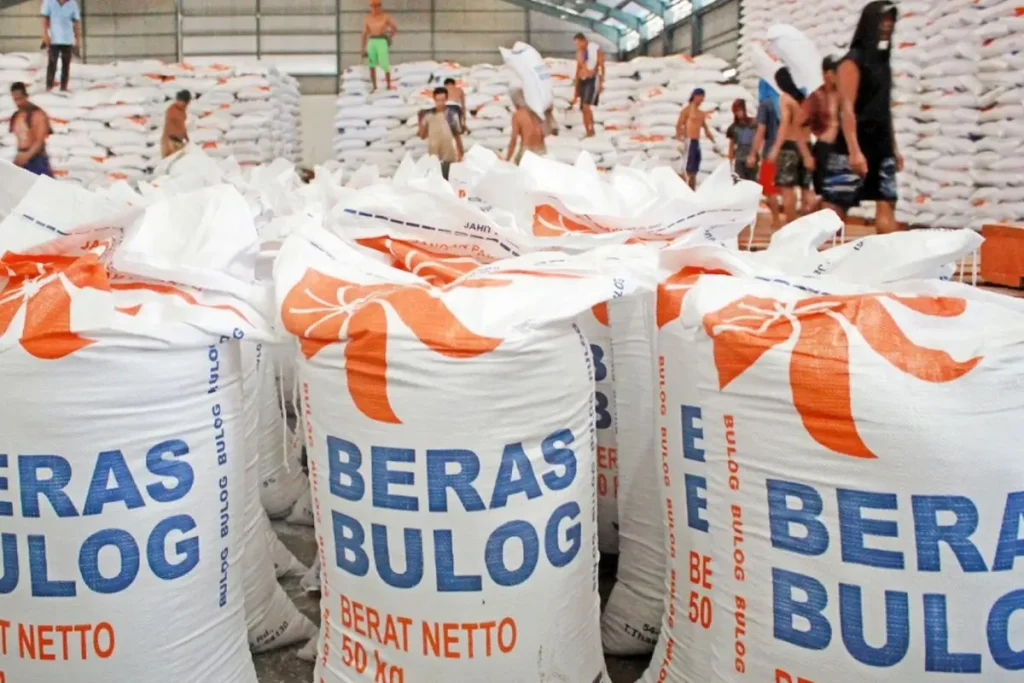 Stock Beras Indonesia