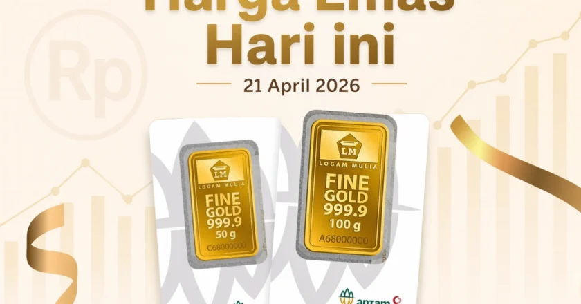 Harga Emas Antam Melonjak, Sinyal Ketidakpastian Global Menguat