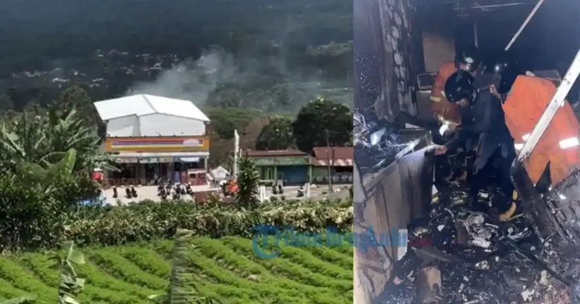 Kerugian Rp100 Juta akibat Kebakaran Indomaret Pelalo Bengkulu