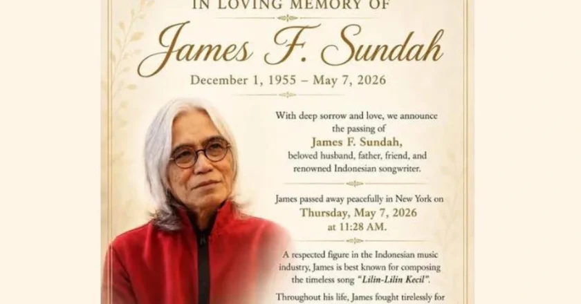 James F. Sundah Meninggal Dunia, Indonesia Kehilangan Pencipta Lilin-Lilin Kecil