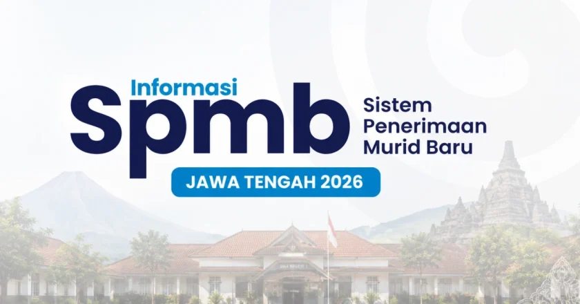 Syarat SPMB Jateng 2026 untuk SD SMP dan SMA Wajib Dipahami