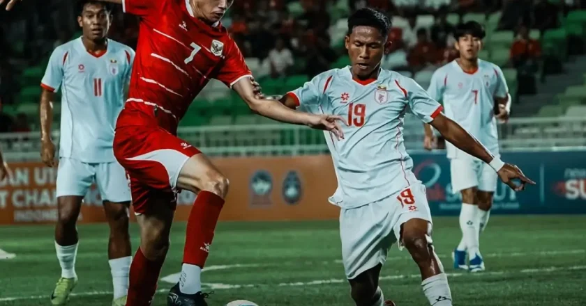 Dimas Wicaksono Bersinar Saat Timnas Indonesia U-19 Bungkam Myanmar
