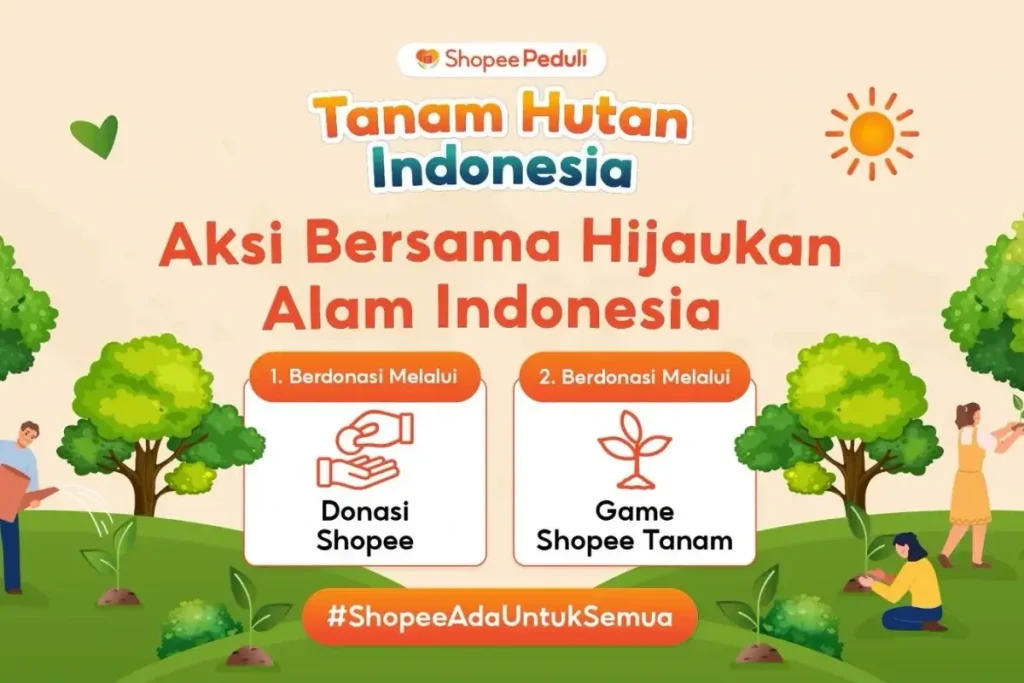 Shopee tanam mangrove