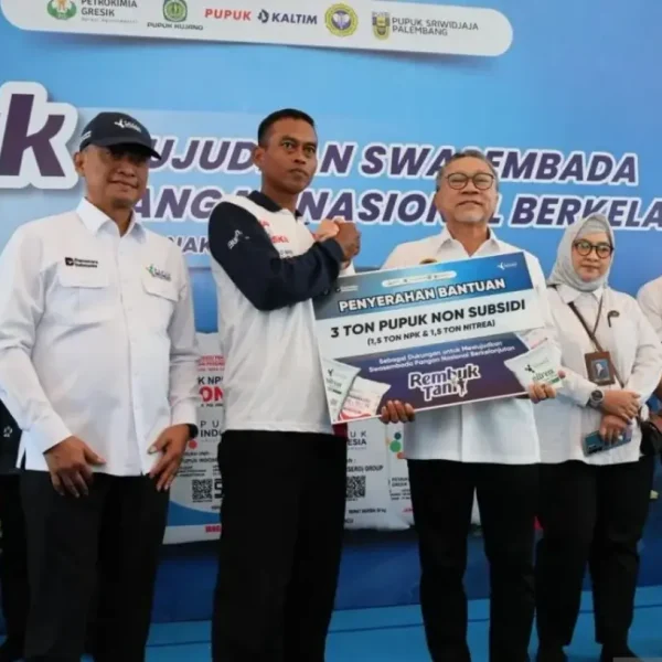 Stok Pupuk Nasional Aman, Pemerintah Siapkan 9,8 Juta Ton pada 2026