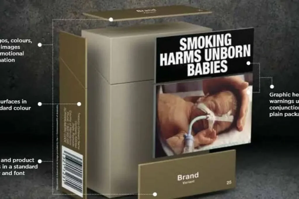 plain packaging rokok